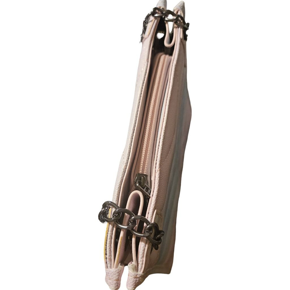 Chevron Shoulder Bag | Pink & Gray Gradient - Picture 6 of 10